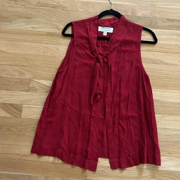 NewCloth & Stone‎ Anthropologie button down tank - Picture 2 of 3